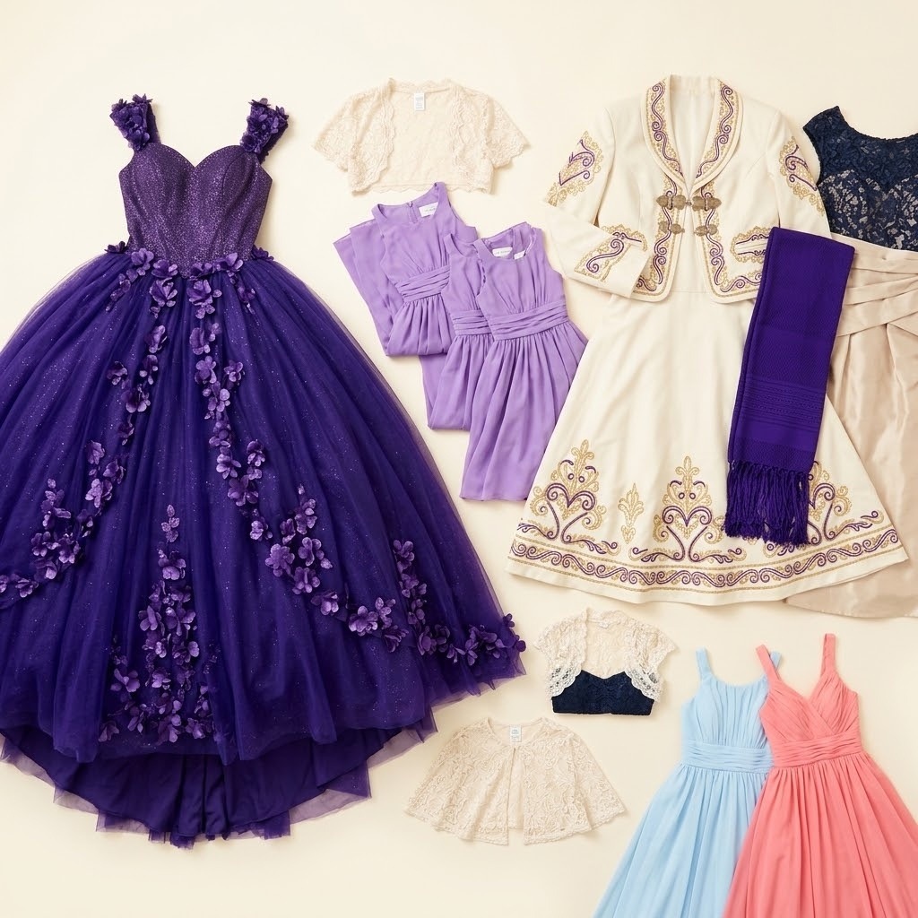 Flor de Mayo Ranchera Ballgown
